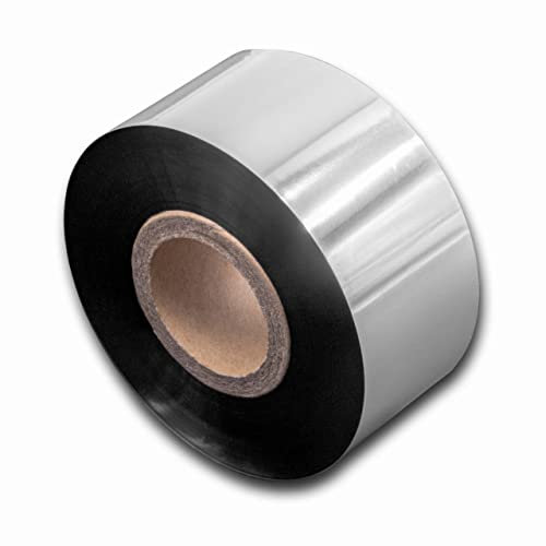 vhbw 1x Thermotransfer-Band kompatibel mit Datamax Honeywell Perfomance Drucker Etikettendrucker, Wischfest, 30 mm x 300 m, Wachs Harz Schwarz