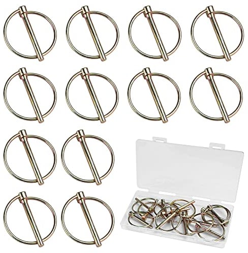 12 Stück Klappsplinte für Bauernhof, Traktoren, Lastwagen Klappstecker