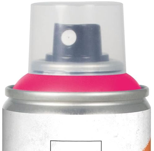 PAINT IT EASY NEU Neon Lack-Spray/Sprühfarbe Neonpink 200 ml