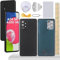 YHX-OU 6.5'' Akkudeckel für Samsung Galaxy A52 5G Galaxy A52s 5G Rückseite Glas Backcover Back Glas Ersatz Reparatur Set + Werkzeug (Schwarz)