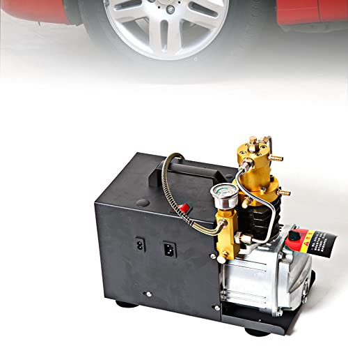 Pompe à air haute pression électrique PCP compresseur d'air pompe 30 Mpa 4500 PSI 1800 W auto-arrêt compresseur d'air haute pression pour bouteille de plongée industrielle fusil à air gonfleur