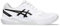 ASICS Gel-Dedicate 8 Padel, Sneaker Uomo, Bianco/Nero, 46.5 EU