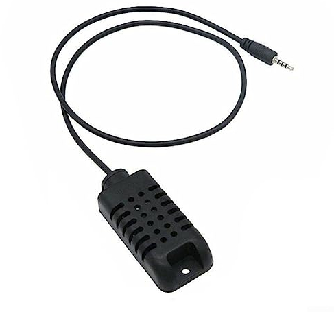 Black Wifi Smart Home Thermostat APP Remote Control Switch Temperature And Humidity Sensor For (Si7021)