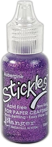 RANGER INDUSTRIES Glitter Glue, Purple, one Size