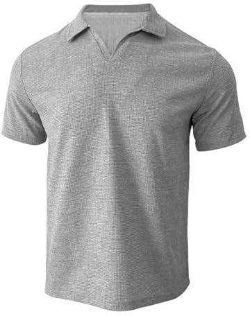 Kobilee Herren T-Shirt XXL Casual Poloshirt Sommer, Golf, Bedrucken T-Shirts Rundhals Regular Fit Trikot Batik Sport Activewear In Vielen Farben Erhältlich Laufshirt Funktionsshirt