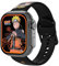 Abyx Fit Touch 5 - Naruto Edition Montre connectée IP68 avec écran Tactile AMOLED 1,75 Pouce, Prise des appels, Suivi de la santé (Pression artérielle, Cardio, Sommeil, SpO2) et 123 Sports.