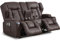 SAMERY Relaxsessel mit Liegefunktion Zweisitzer Sofa Kinosessel 2 Sitzer Sofa mit Relaxfunktion, Bequemes 2er Relaxsofa 2 Sitzer Lesesessel Recliner Chair für Wohnzimmer