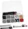 HOMSFOU All-in-One Computer Accessories Set: 362pcs Screw Assortment Kit Mounting Tools Screwdriver Cleaning Brush Essential for Assembling
