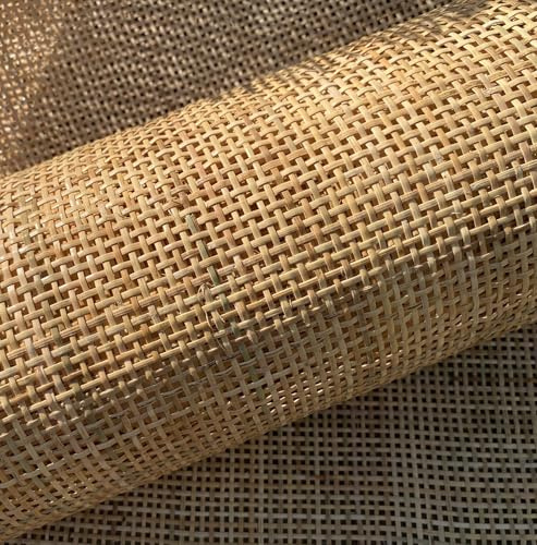 Ratan Rollo Mimbre, 60 x 100 cm Natural Mimbre Rollo, Ratan, Rejilla Mimbre, Mimbre, Silla Ratan, Rattan, Estera de ratán, Ratán Natural para muebles, Tela para Silla, Armario, Decoración del hogar