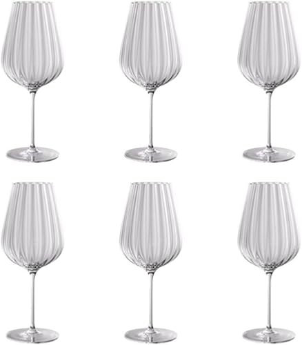 MEACEYR Biere Verre Verre à vin en Cristal avec Pied, pour vin Rouge et Blanc, Verre à Cocktail, Verre à Champagne Beer Mug