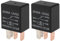 ECSiNG Lot de 2 Relais étanches 12 V 30 A 5 Broches 925-1648 725-1648 pour Engineered Compatible avec Cub Cadet Compatible avec MTD Tondeuses à Gazon Et Tracteurs