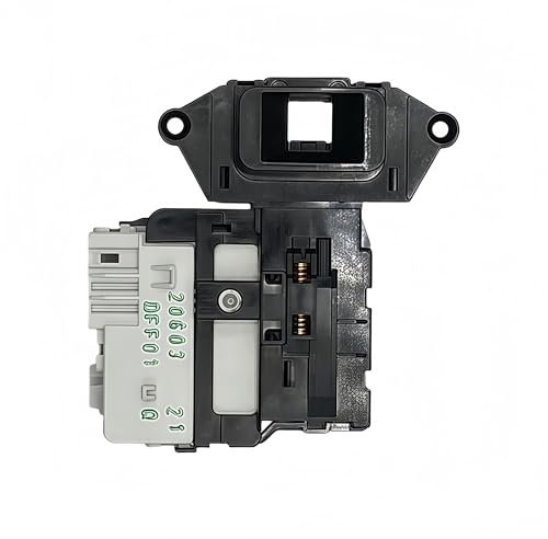 LGFMN Compatibile con LG, 6601EN1003D DFS03857 EBF49827803 EBF61315801 Interruttore di Blocco Porta della Lavatrice a Tamburo Gancio Porta Interruttore di Blocco Porta della Macchina(EBF49827803)