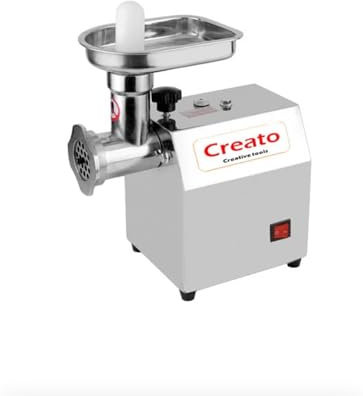 Electric Meat Grinder, Stainless Steel Commercial Grade, with Food Tray (Homework Meat Grinder Electric Machine with Woking Table)