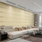 Tarwanear Yellow Wallpaper for Living Room 3D Embossed Nordic Horizontal Stripe Textured Wall Paper Modern Simple Yellow Livingroom Wallpaper Lighting Luxury Background Wall