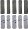 10PCS Laptop Rubber Feet Strip Non Slip Replacement Bottom Case for Foot Pad Keyboard
