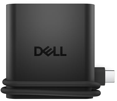 Dell Pro 4-in-1 USB-C Travel Hub - DA225 - Plug and Play, Two USB-C Ports, USB-A Port, HDMI Port, Cable Length 10.63, 4K @ 60Hz - Black