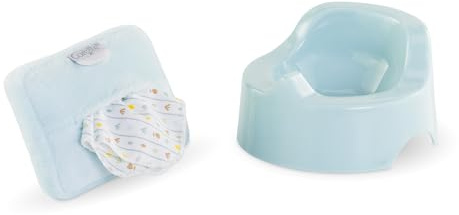 Corolle - Pot & Lingette - Étoiles, Accessoire Poupon 30/36cm, dès 18 Mois, 9000111370