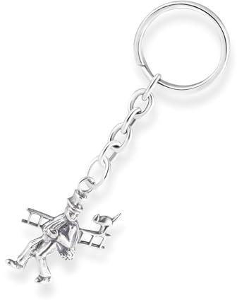Porte-Clés Pour Homme Ramoneur Porte-Bonheur En Argent Sterling