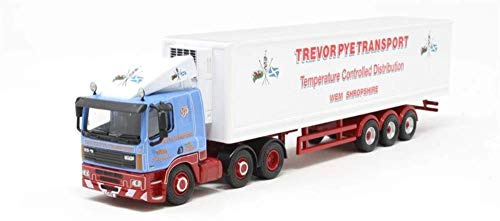 Oxford Diecast 1:76 DAF 85 Short Fridge Trailer Trevor Pye Collectable model 76DAF004