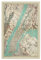 artboxONE Poster 30x20 cm New York NYC Städte Vintage Map of New York City and Manhattan - Bild Jahrgang