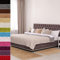 Floordirekt Shaggy-Bettumrandung Barcelona - 3-teilig - Shaggy-Kräusel-Optik - Hochflor Bettvorleger in vielen Farben (B: 80 cm | L: 1 x 300 cm + 2 x 150 cm, Hellbraun)
