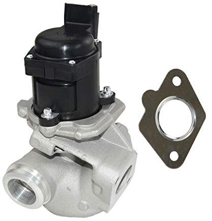 Bisenya Válvula EGR con junta 161859 1618NR Compatible con 1.6 HDI C2 C3 C4 C5 Berlingo 206 207 307 308 407 1007 1618.59 1618.NR 9649358780 9660276280 9685640480 9672880080