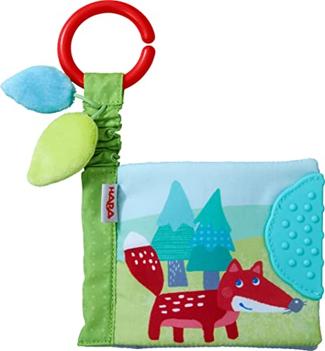 HABA 306490 - Buggybuch Waldtiere, Babybuch ab 6 Monaten