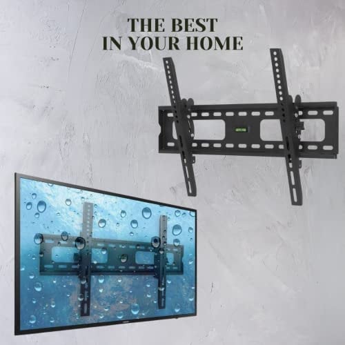 BASS POLSKA Support TV pivotant 32-65 pour TV TV Support Mural inclinable pour Salon, Meubles, Chambre d'enfant, Moniteur, gabarit de perçage