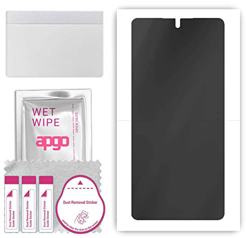 apgo Hydrogel Blickschutzfolie, Matt, kompatibel mit Samsung Galaxy S20 FE 5G, Privacy Displayschutzfolie, Schutzfolie mit Positionierhilfe, Anti-Spy, kratzfest, einfache Montage
