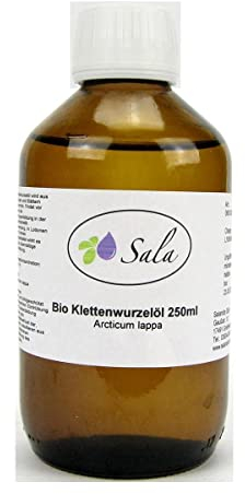 Sala Klettenwurzelöl Wirkstofföl BIO (250 ml Glasflasche)