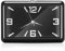 Auto-Armaturenbrett-Digitaluhr, Auto-Uhr, Mini-Autos, Interner Stick auf Digitaluhr, Auto-Ornament, Autozubehör, Geschenke (Schwarz) Auto-Innenraum