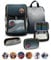 Belmil Smarty Plus Premium Schulranzen Set 405-51/P/S (Black Grey)