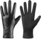 RSHHCXR Winter-Lederhandschuhe für Damen, mit Touchscreen-Text, warmes Kaschmirfutter, winddicht, Wildleder, Fahrhandschuhe, Schwarz, Small / Medium