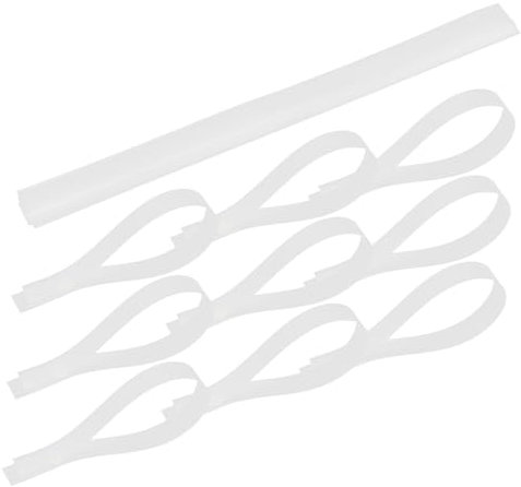 Abaodam 20stücke Snare Draht Befestigungsbänder Aus Langlebigem Pet-material Für Snare Drum Zubehör Einfache Montage Und Zuverlässige Nutzung Für Verschiedene Trommelmodelle