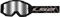 LS2 MX Charger Pro Black With, Mirror Silver Lens + Clear Lens + Tear Off