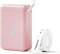 NIIMBOT Etikettendrucker, Mini Bluetooth D110 Selbstklebendes Etikettiergerät Tragbarer Beschriftungsgerät Selbstklebend Labeldrucker Label Printer mit iOS Android,Für Zuhause, Büro, Rosa