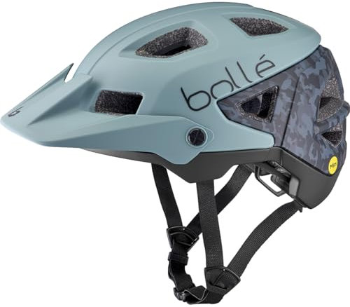 Bollé - Trackdown MIPS, Sage Matte, No Lens Reference, Large, Bike Helmets, Unisex, Adult