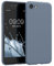 kwmobile Handyhülle für iPhone SE 2022 Hülle/iPhone SE 2020 / iPhone 8 / iPhone 7, für iPhone SE Hülle - Schutzhülle für kabelloses Laden - Case in Lavendelgrau