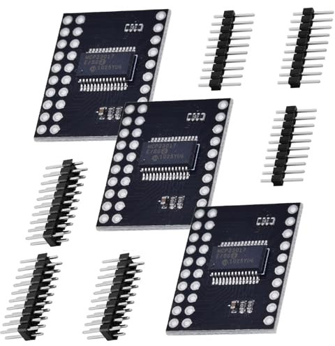 3 Stück MCP23017 I2C CJMCU-2317 serielle Schnittstelle 16 Bit I/O Expander Modul Port Expander mit I2C serielle Schnittstelle, Hochgeschwindigkeits-I2C-Schnittstelle kompatibel fürArduino (3)