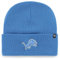 '47 NFL Detroit Lions Unisex Cuff Knit, Beanie, Team Logo, Farbe Blau Raz