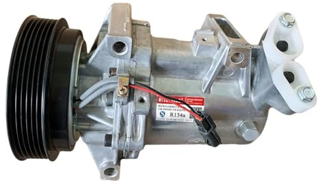 Compressore Aria Condizionata For Auto, Compatibile Con DACIA Duster 926009154r 926000105R, Confezione Da 6.