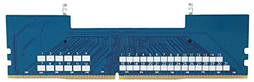 VELATEMOR Tragbarer Speicherkartenkonverter, Professioneller 4-Schicht-PCB-RAM-Connector-Adapter für Speicher-RAM-Adapter
