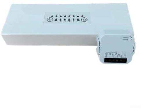 ComfyHarbor 8-Zone Central Heating Controller For Underfloor Heating Systems With Boiler, Water Pump And Valve Actuator Control, 160-240VAC 50/60Hz, Max 16A Output(GA-106 Boiler)