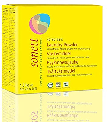 Sonett Organic Laundry Detergent Powder for Colors - 42 oz (Pack of 1)