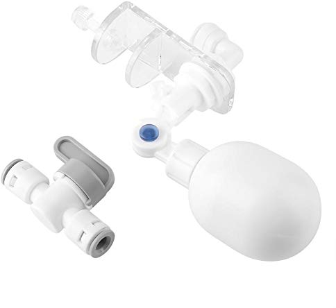 YOUTHINK Auto Water Filler Controller Auto-top-Off System Adjustable Float Valve Mounting Self Water Filler Plastic Nonelectric Water Level Controller for Aquarium