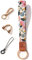 SENLLY Schlüsselband Wristlet Keychain Lanyard Strap Handschlaufe Schlüsselanhänger mit echtem Leder, für Schlüssel, Mobile Handys Telefon, Kamera, Charms