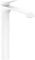 hansgrohe Vivenis Grifo monomando de lavabo 250 con vaciador automático, blanco mate, 75040700