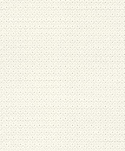 Rasch Papier peint intissé blanc clair à carreaux et paillettes de la collection changement II - 10,05 x 0,53 m (L x l) - 506761