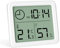 Gvolatee Hygrometer Innen, Mini Digitalthermometer Innen Luftfeuchtigkeitsmesser Hydrometer Feuchtigkeit Digital mit Hoher Genauigkeit, Thermohygrometer für Wohnzimmer, Babyzimmer, Büro (Weiß)