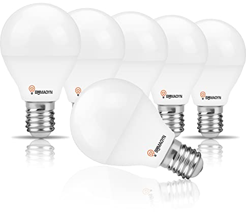 BHMAOYN Glühbirne 12V 24V LED E14 5W Für Wohnmobil/Gartenhaus,270° 450LM,E14 24V Garagelampe,AC/DC E14 12V 24V LED-Lampe für Schiff Yacht,Sonnensystem,Garage Kabine,6er-Set (Kaltweiß 6000K)